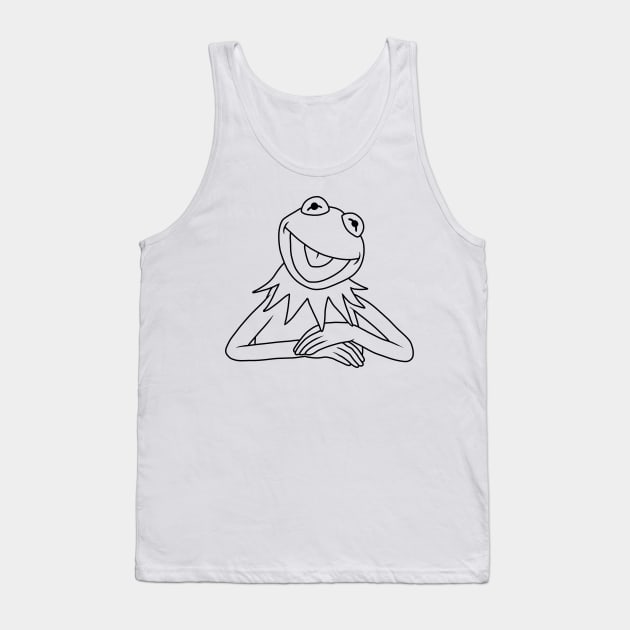 Kermit The Frog Tank Top by valentinahramov